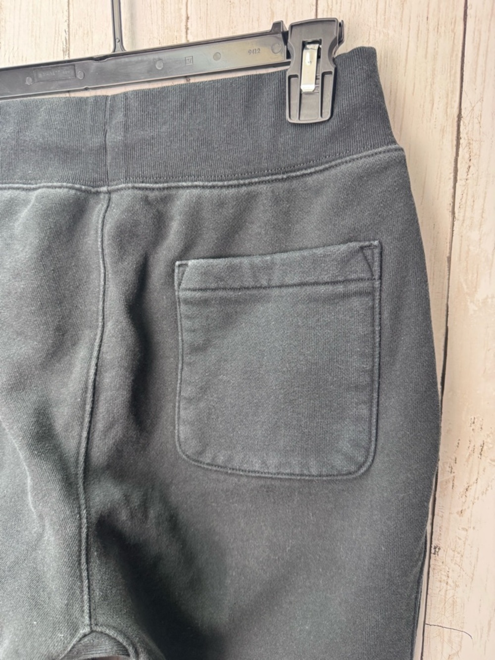 Champion Black  Jogger Sweatpants with Logo size Medium - Picture 5 of 8